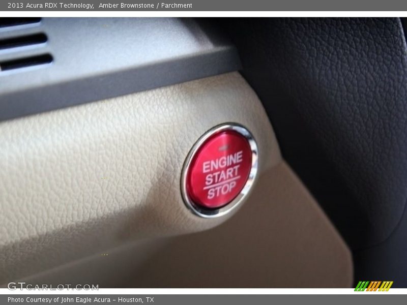 Amber Brownstone / Parchment 2013 Acura RDX Technology