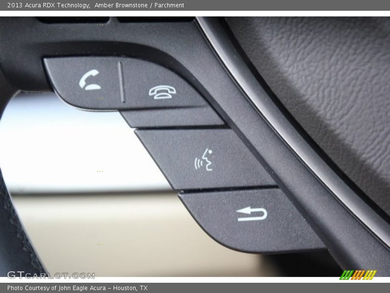 Amber Brownstone / Parchment 2013 Acura RDX Technology
