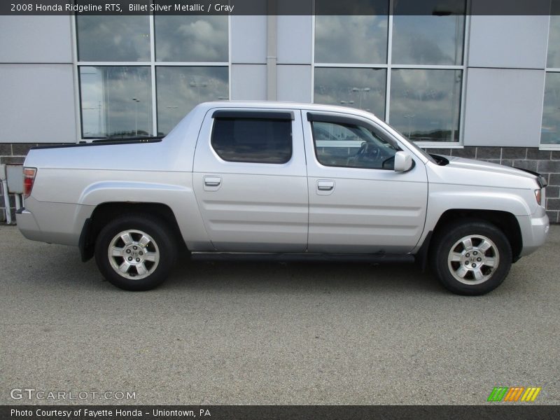Billet Silver Metallic / Gray 2008 Honda Ridgeline RTS