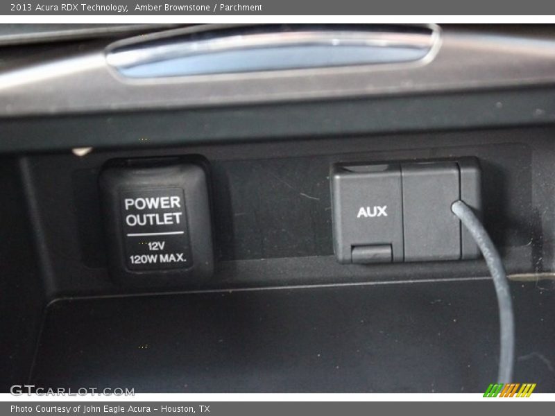 Amber Brownstone / Parchment 2013 Acura RDX Technology