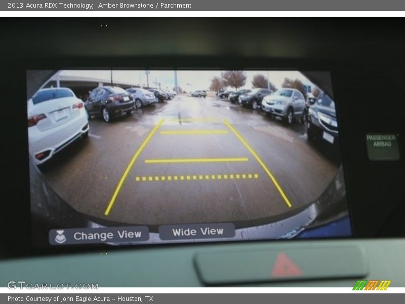 Amber Brownstone / Parchment 2013 Acura RDX Technology