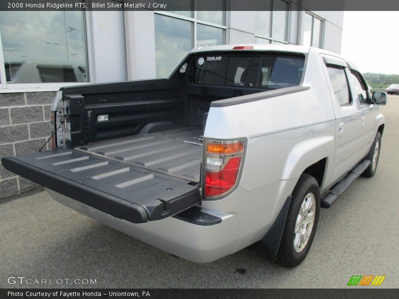 Billet Silver Metallic / Gray 2008 Honda Ridgeline RTS