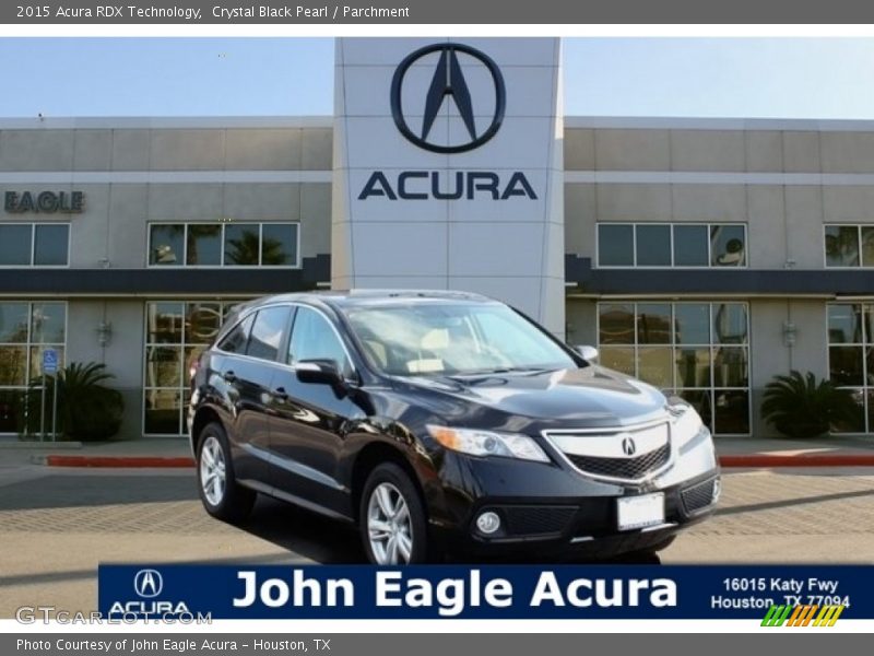Crystal Black Pearl / Parchment 2015 Acura RDX Technology
