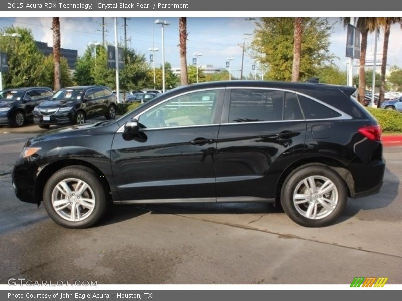Crystal Black Pearl / Parchment 2015 Acura RDX Technology