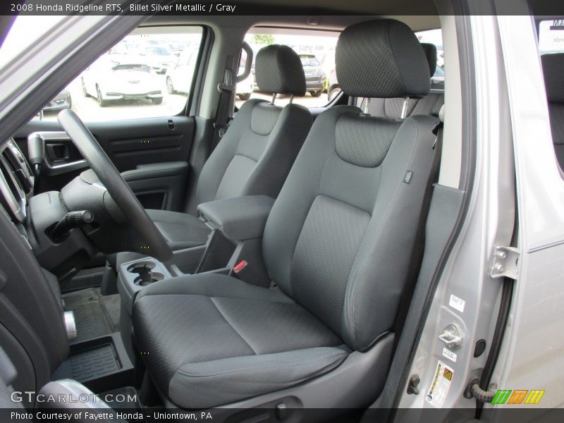  2008 Ridgeline RTS Gray Interior