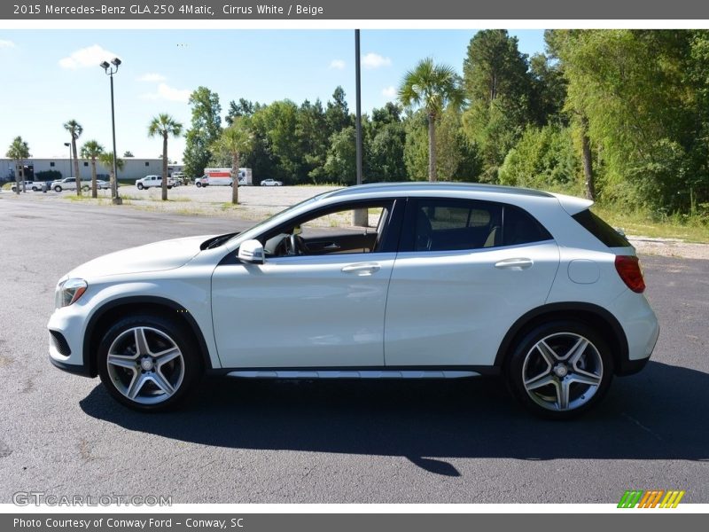 Cirrus White / Beige 2015 Mercedes-Benz GLA 250 4Matic