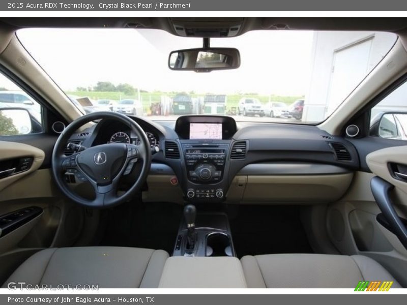 Crystal Black Pearl / Parchment 2015 Acura RDX Technology