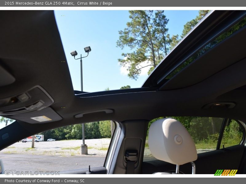 Cirrus White / Beige 2015 Mercedes-Benz GLA 250 4Matic
