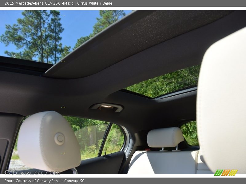 Cirrus White / Beige 2015 Mercedes-Benz GLA 250 4Matic
