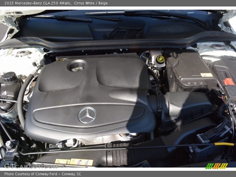Cirrus White / Beige 2015 Mercedes-Benz GLA 250 4Matic