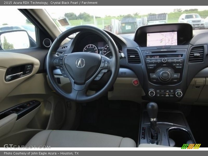 Crystal Black Pearl / Parchment 2015 Acura RDX Technology