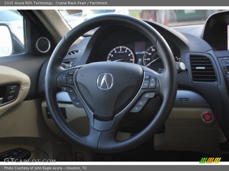 Crystal Black Pearl / Parchment 2015 Acura RDX Technology