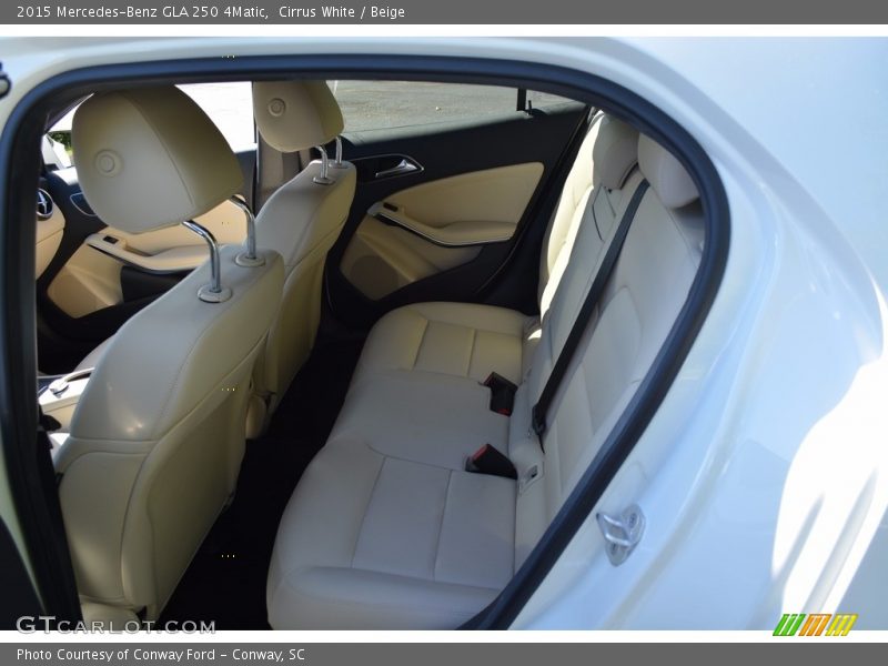 Cirrus White / Beige 2015 Mercedes-Benz GLA 250 4Matic
