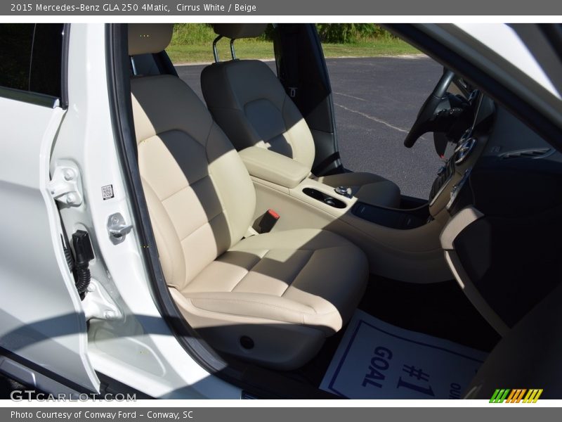 Cirrus White / Beige 2015 Mercedes-Benz GLA 250 4Matic
