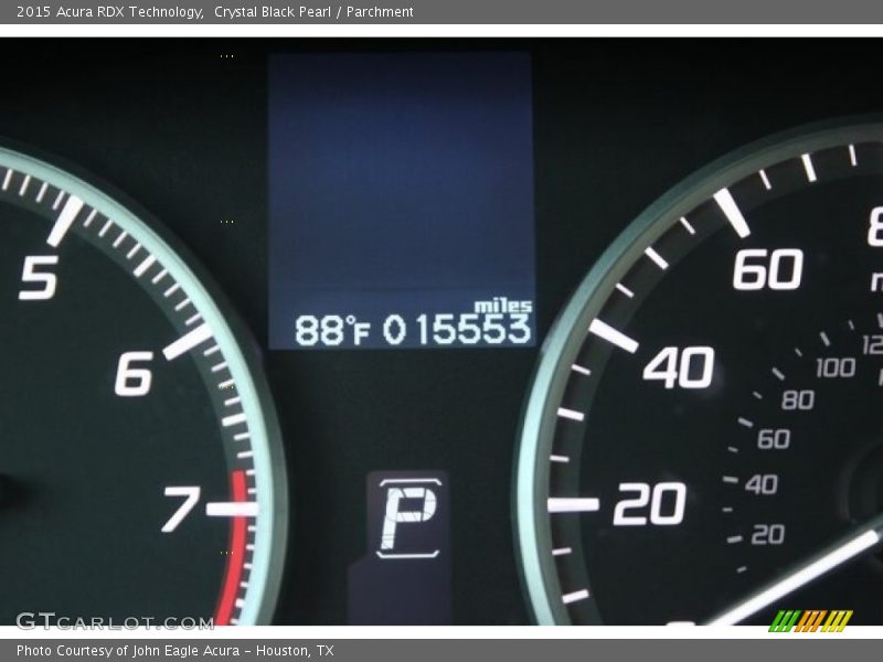 Crystal Black Pearl / Parchment 2015 Acura RDX Technology