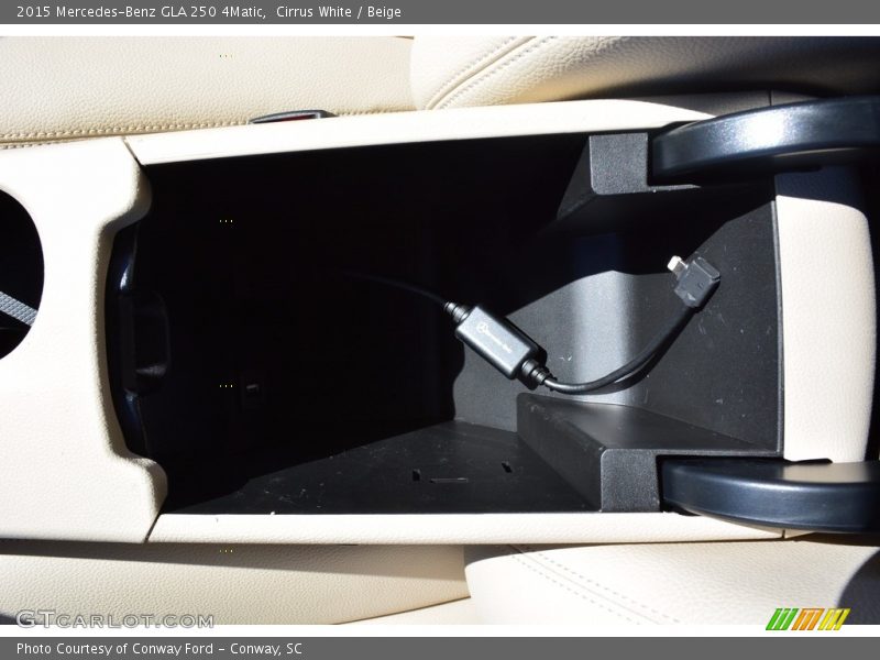 Cirrus White / Beige 2015 Mercedes-Benz GLA 250 4Matic