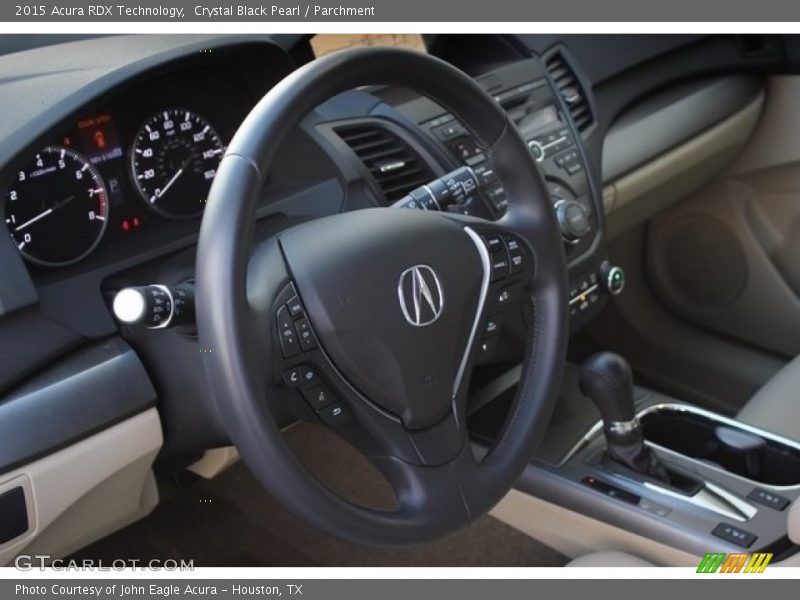 Crystal Black Pearl / Parchment 2015 Acura RDX Technology