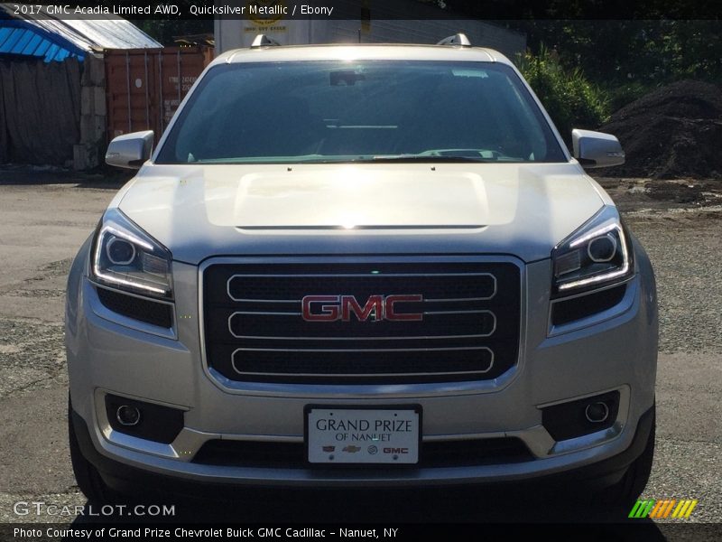 Quicksilver Metallic / Ebony 2017 GMC Acadia Limited AWD