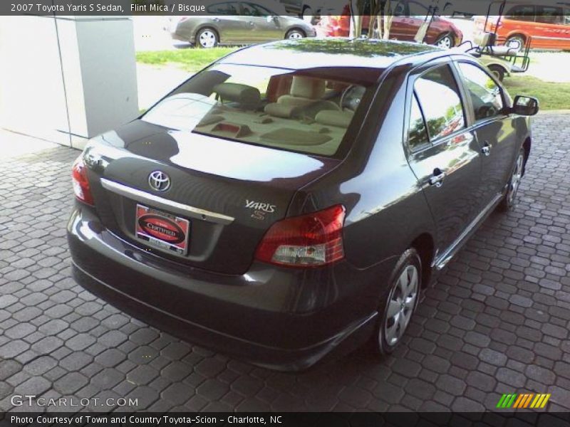 Flint Mica / Bisque 2007 Toyota Yaris S Sedan