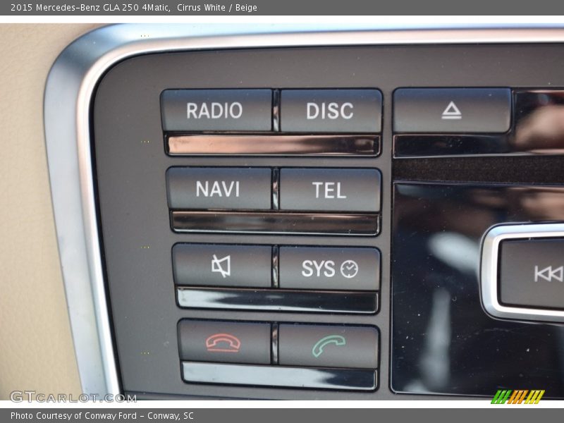 Cirrus White / Beige 2015 Mercedes-Benz GLA 250 4Matic