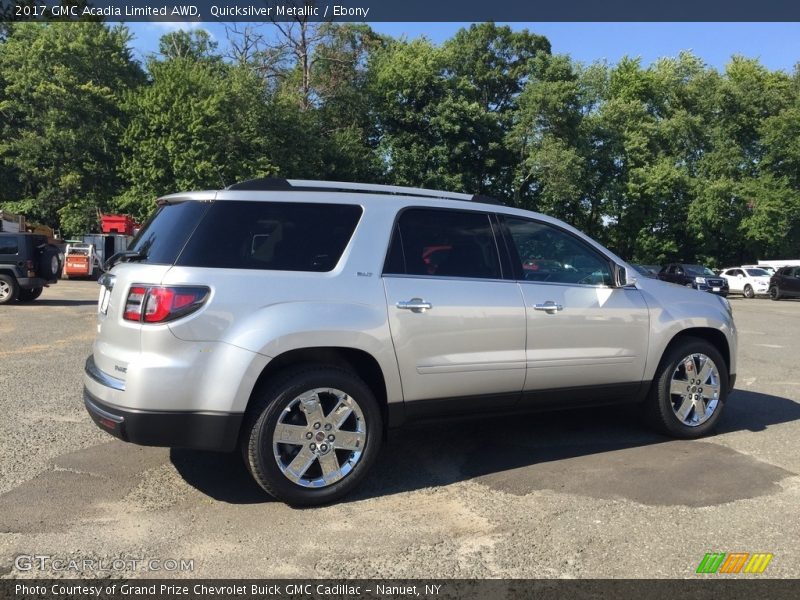 Quicksilver Metallic / Ebony 2017 GMC Acadia Limited AWD