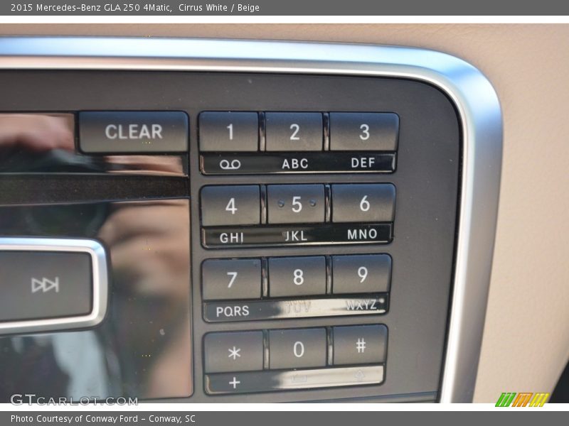 Cirrus White / Beige 2015 Mercedes-Benz GLA 250 4Matic