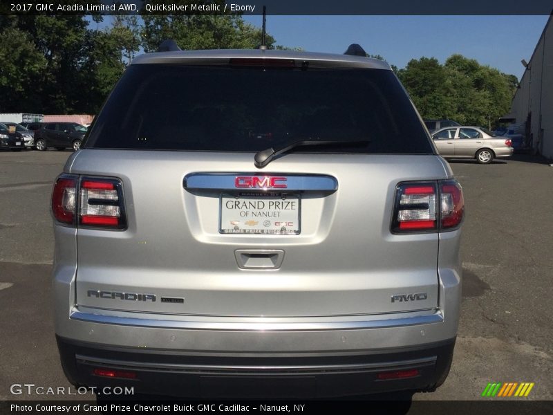 Quicksilver Metallic / Ebony 2017 GMC Acadia Limited AWD