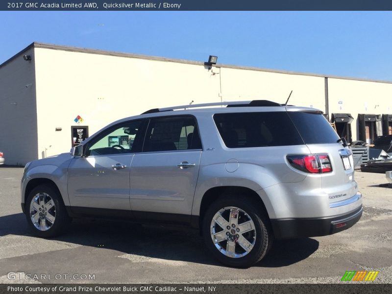 Quicksilver Metallic / Ebony 2017 GMC Acadia Limited AWD