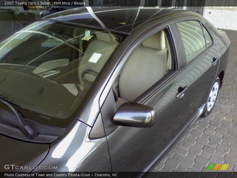 Flint Mica / Bisque 2007 Toyota Yaris S Sedan