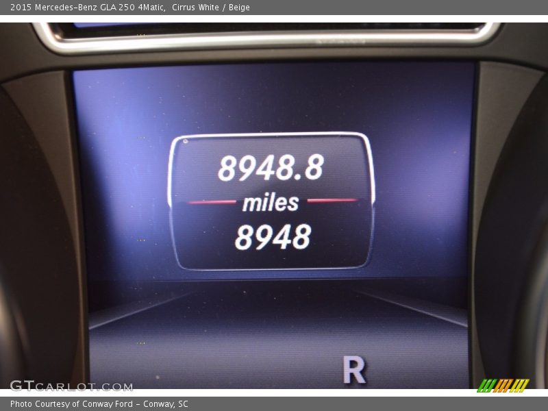 Cirrus White / Beige 2015 Mercedes-Benz GLA 250 4Matic