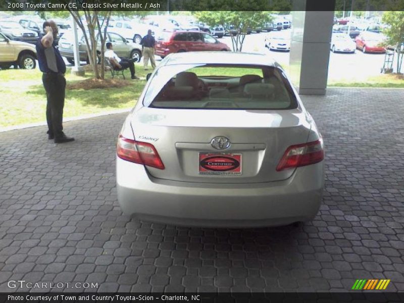 Classic Silver Metallic / Ash 2008 Toyota Camry CE