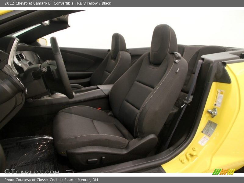  2012 Camaro LT Convertible Black Interior