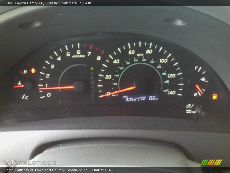 Classic Silver Metallic / Ash 2008 Toyota Camry CE