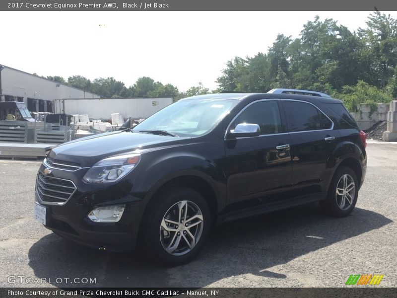 Black / Jet Black 2017 Chevrolet Equinox Premier AWD