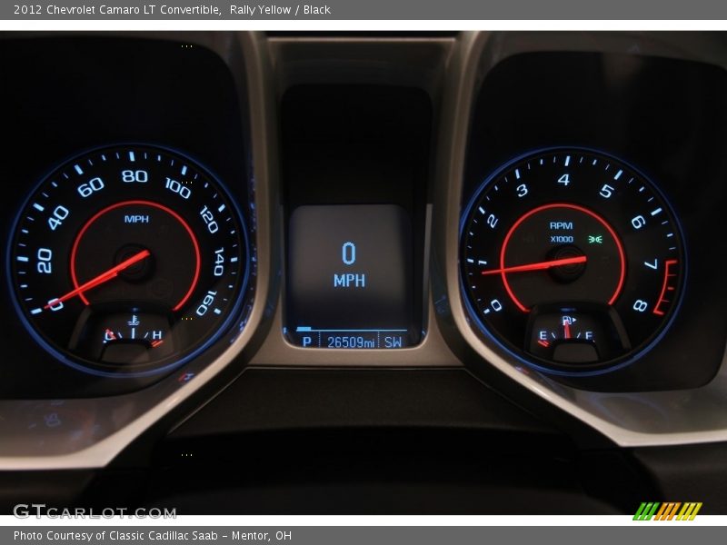  2012 Camaro LT Convertible LT Convertible Gauges
