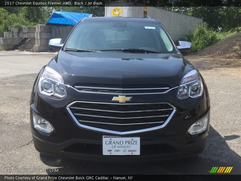 Black / Jet Black 2017 Chevrolet Equinox Premier AWD
