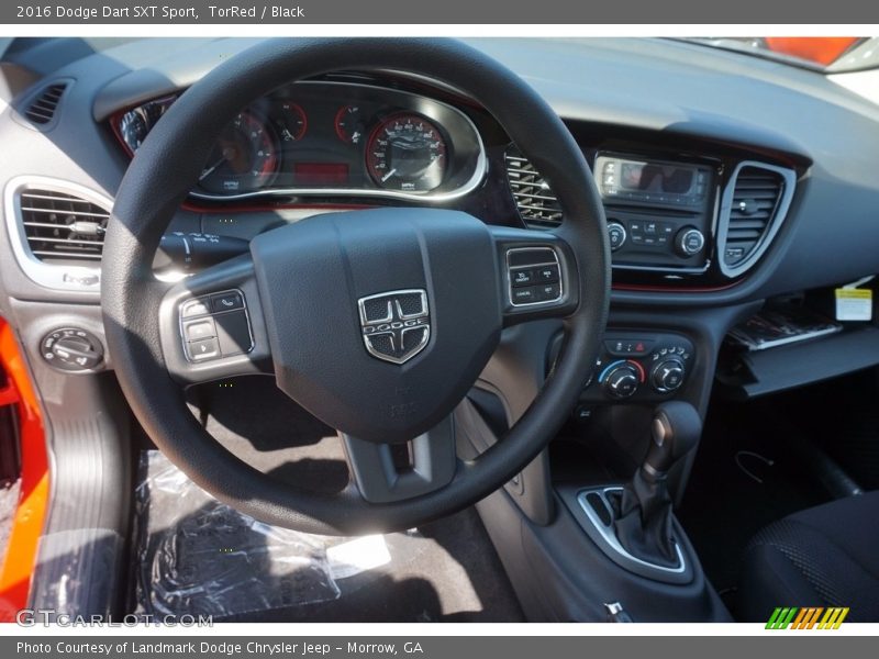 TorRed / Black 2016 Dodge Dart SXT Sport