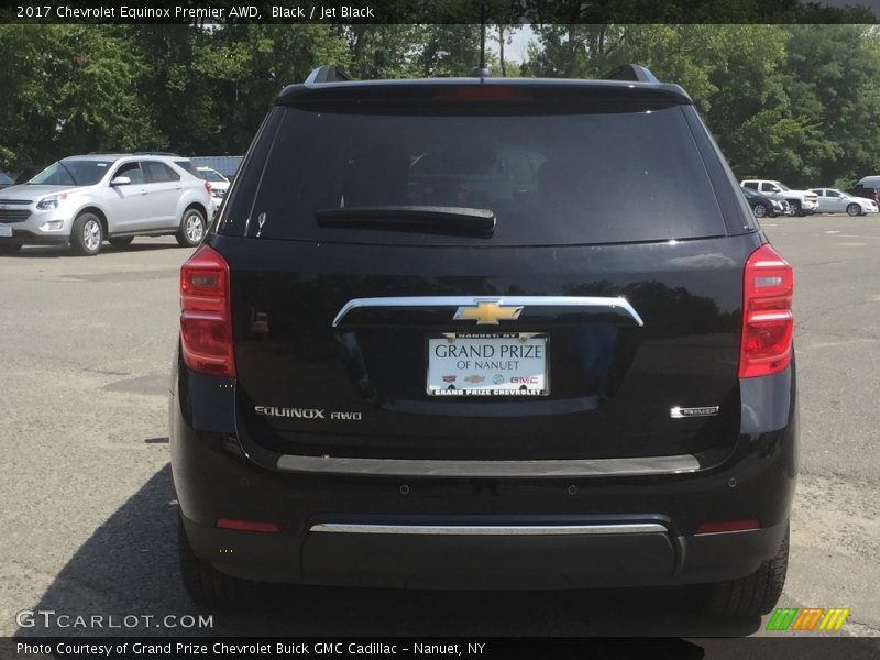 Black / Jet Black 2017 Chevrolet Equinox Premier AWD