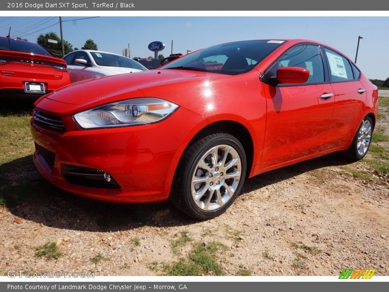 TorRed / Black 2016 Dodge Dart SXT Sport