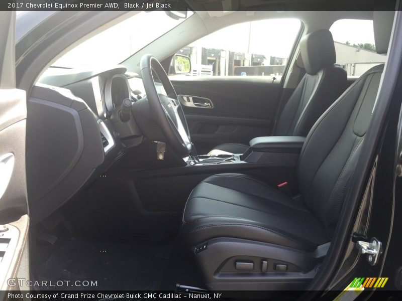 Black / Jet Black 2017 Chevrolet Equinox Premier AWD