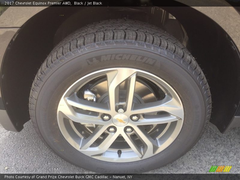 Black / Jet Black 2017 Chevrolet Equinox Premier AWD