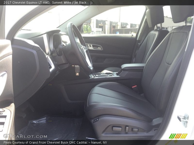 Summit White / Jet Black 2017 Chevrolet Equinox LT AWD