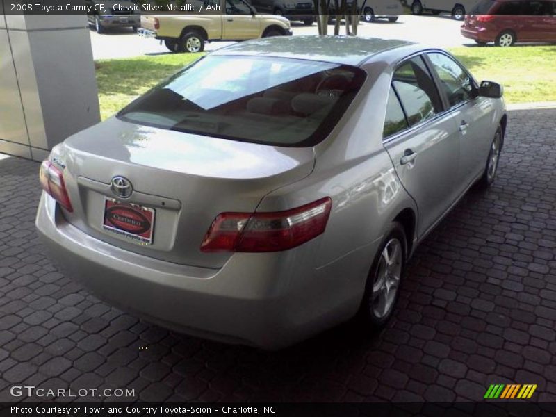 Classic Silver Metallic / Ash 2008 Toyota Camry CE