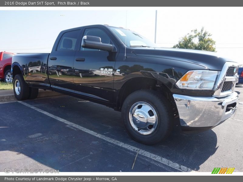 Pitch Black / Black 2016 Dodge Dart SXT Sport