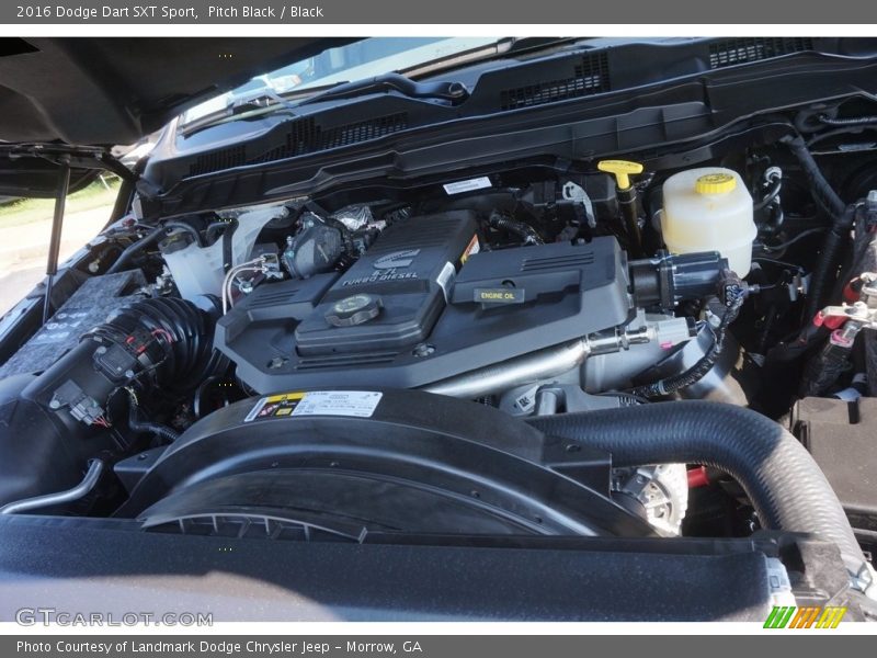 Pitch Black / Black 2016 Dodge Dart SXT Sport