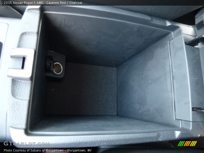 Cayenne Red / Charcoal 2015 Nissan Rogue S AWD