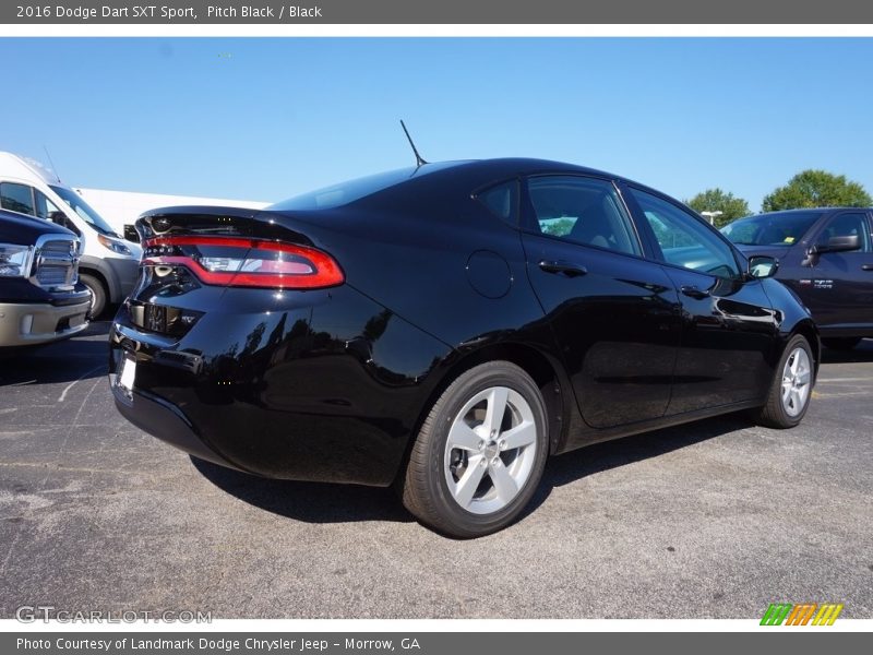 Pitch Black / Black 2016 Dodge Dart SXT Sport