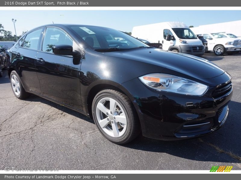 Pitch Black / Black 2016 Dodge Dart SXT Sport