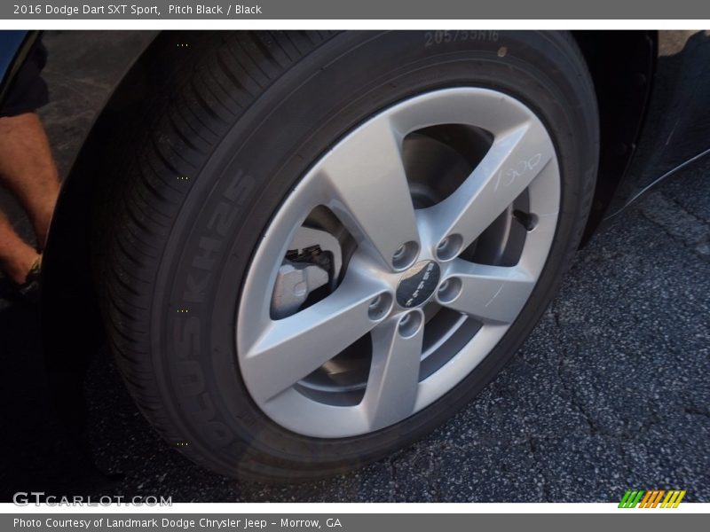 Pitch Black / Black 2016 Dodge Dart SXT Sport