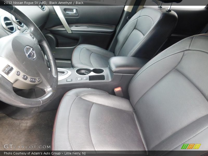 Black Amethyst / Black 2012 Nissan Rogue SV AWD
